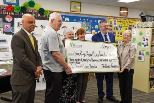 HARVEST FOUNDATION CHECK PRESENTATION MARCH 2023